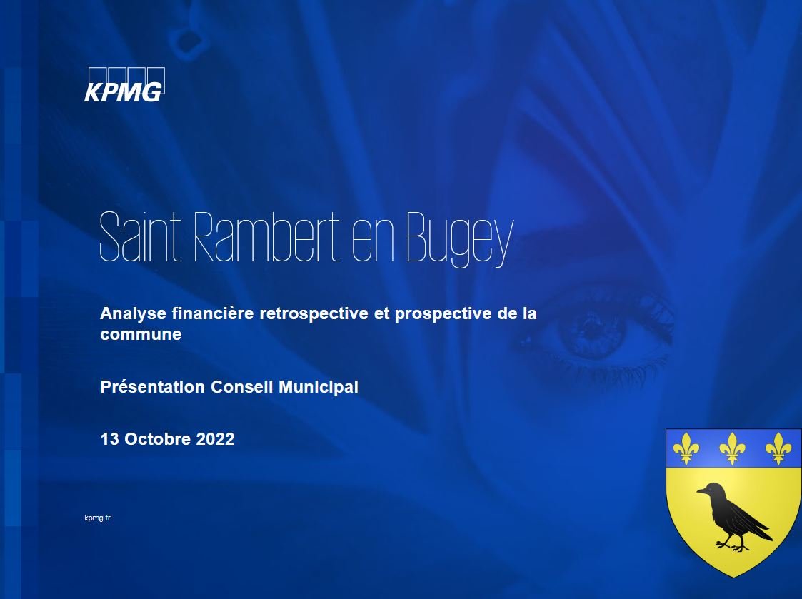 La gestion des finances de la commune - état des lieux